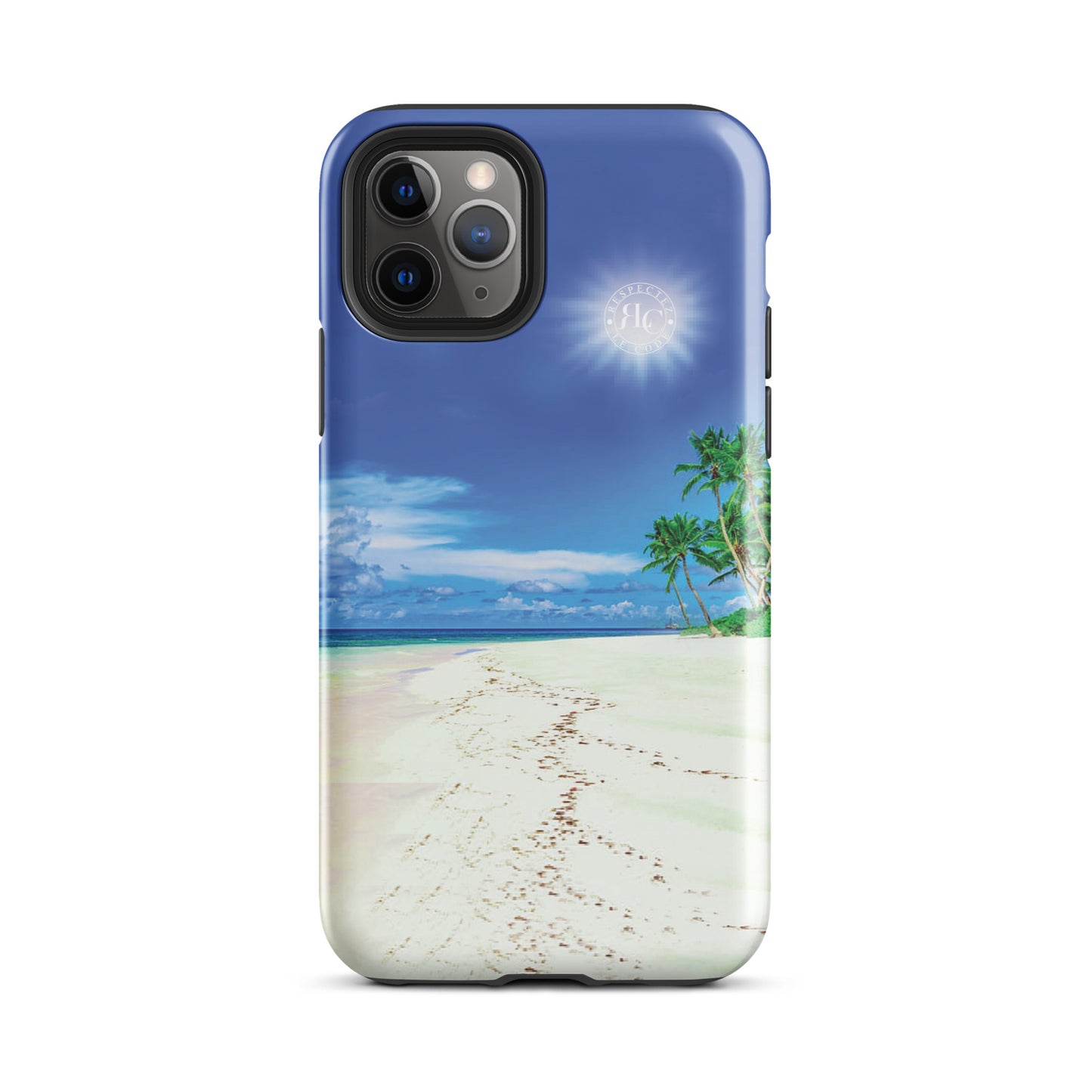 Seaside Serenity Tough Case for iPhone® - Respectez Le Code