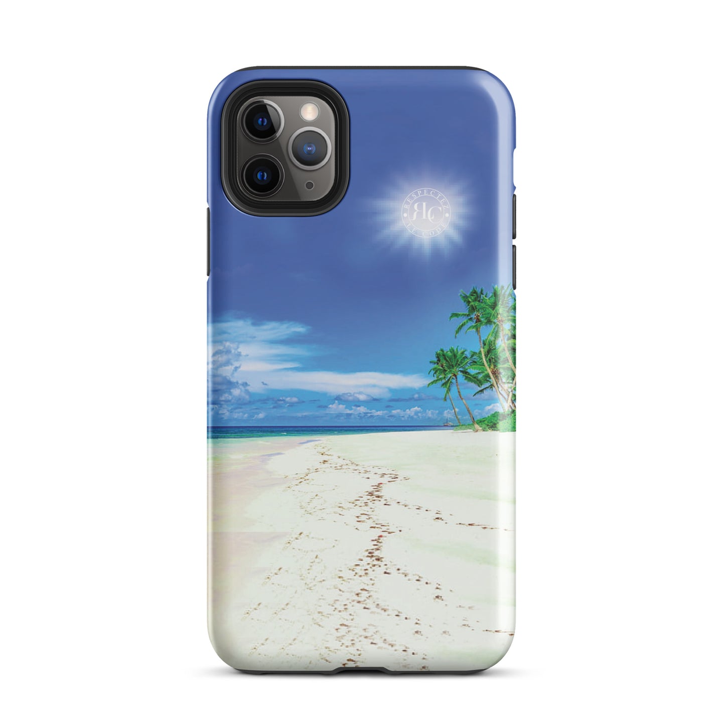 Seaside Serenity Tough Case for iPhone® - Respectez Le Code