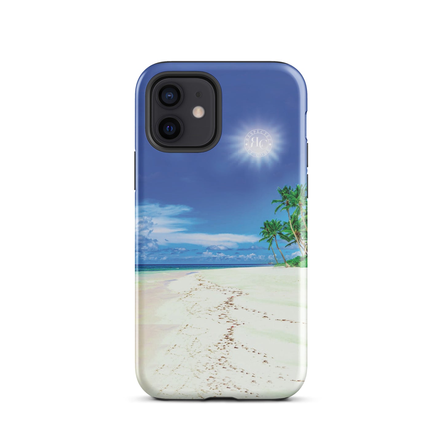 Seaside Serenity Tough Case for iPhone® - Respectez Le Code