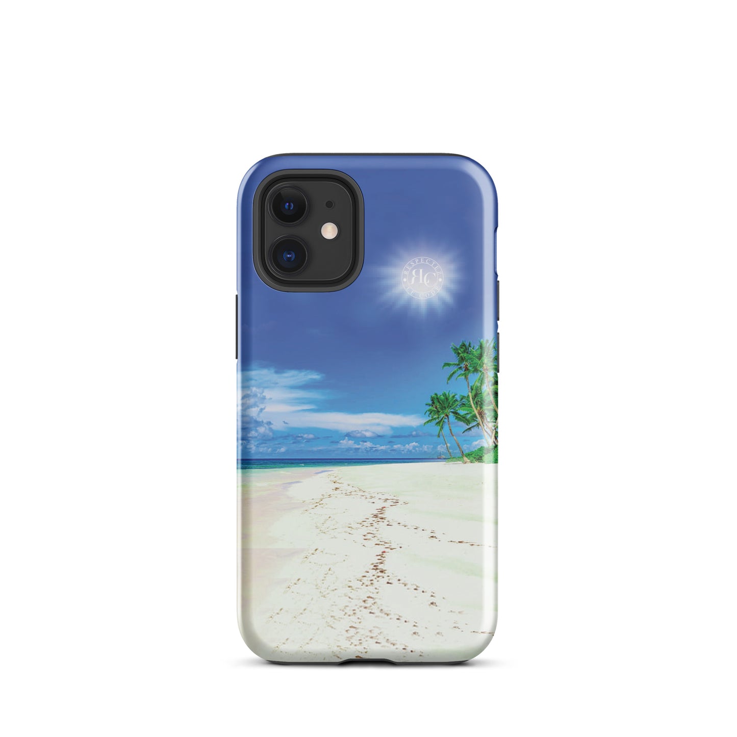 Seaside Serenity Tough Case for iPhone® - Respectez Le Code