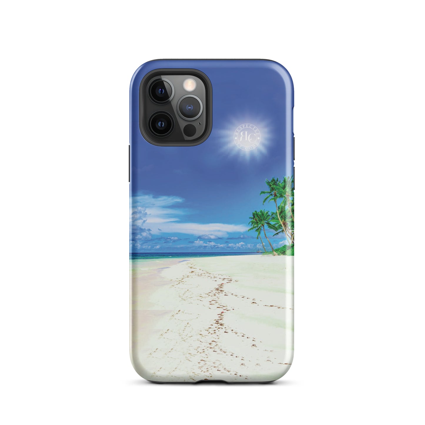 Seaside Serenity Tough Case for iPhone® - Respectez Le Code