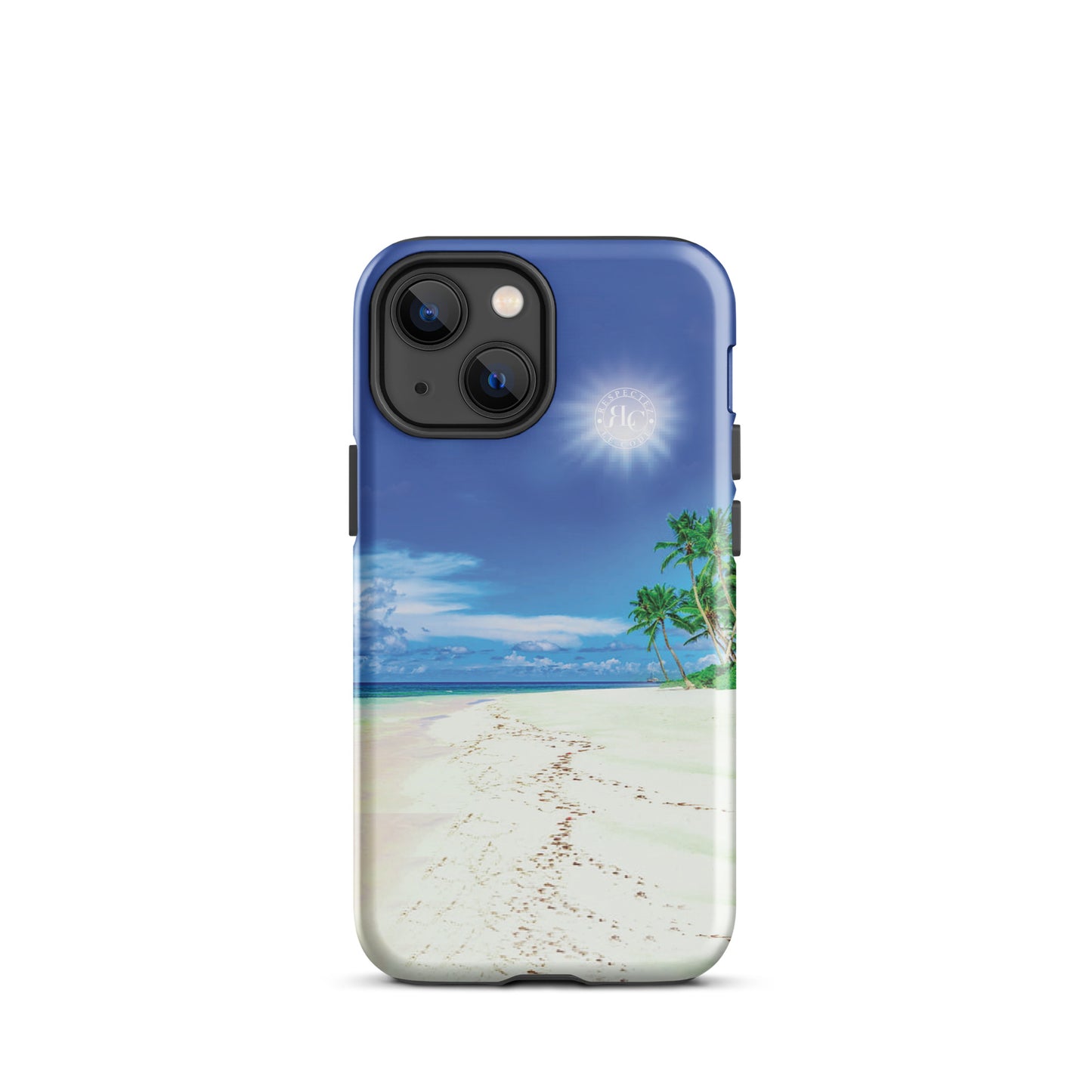 Seaside Serenity Tough Case for iPhone® - Respectez Le Code