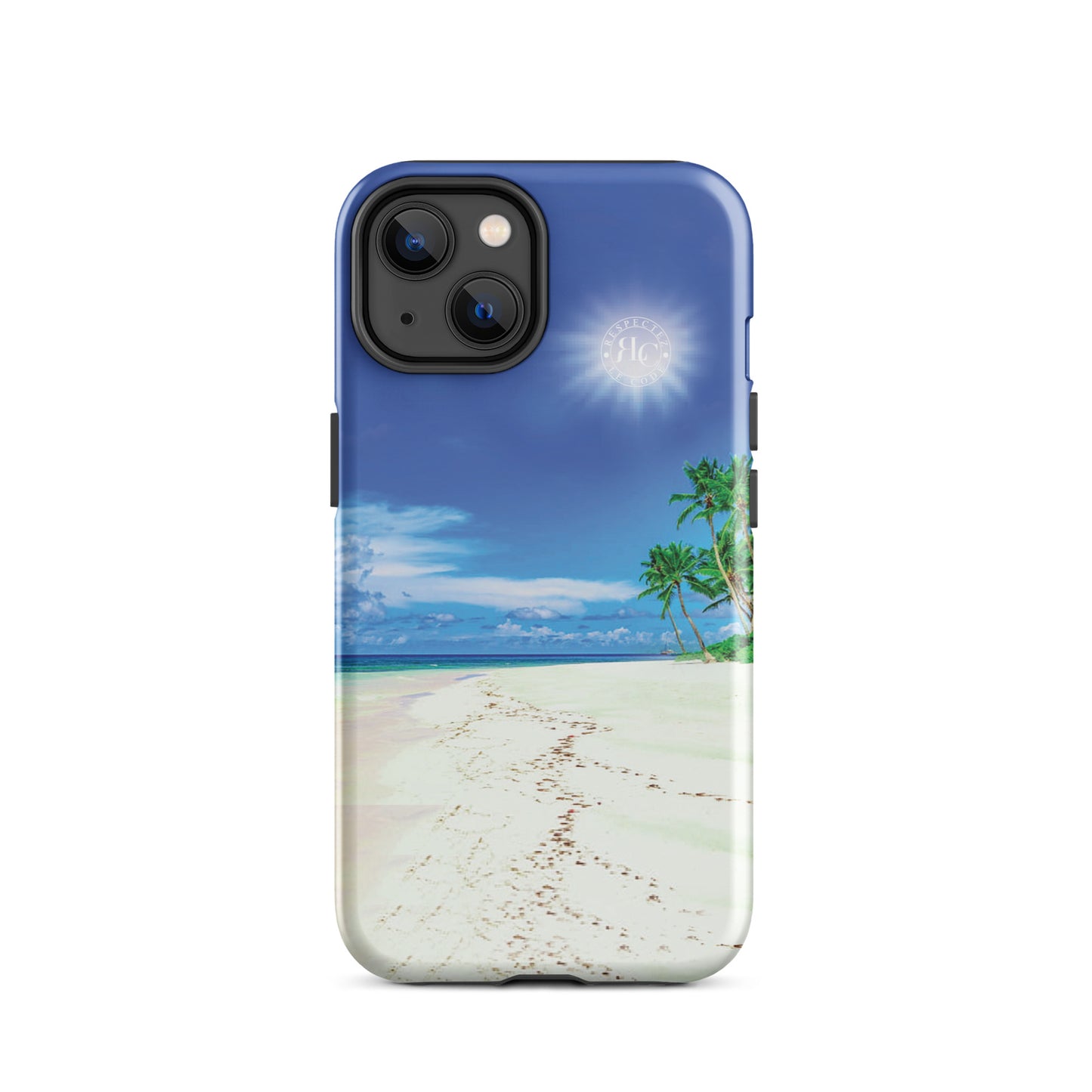 Seaside Serenity Tough Case for iPhone® - Respectez Le Code