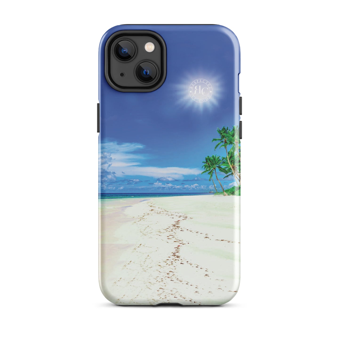 Seaside Serenity Tough Case for iPhone® - Respectez Le Code