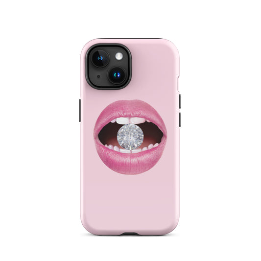 Crystal Glam Tough Case for iPhone® - Respectez Le Code