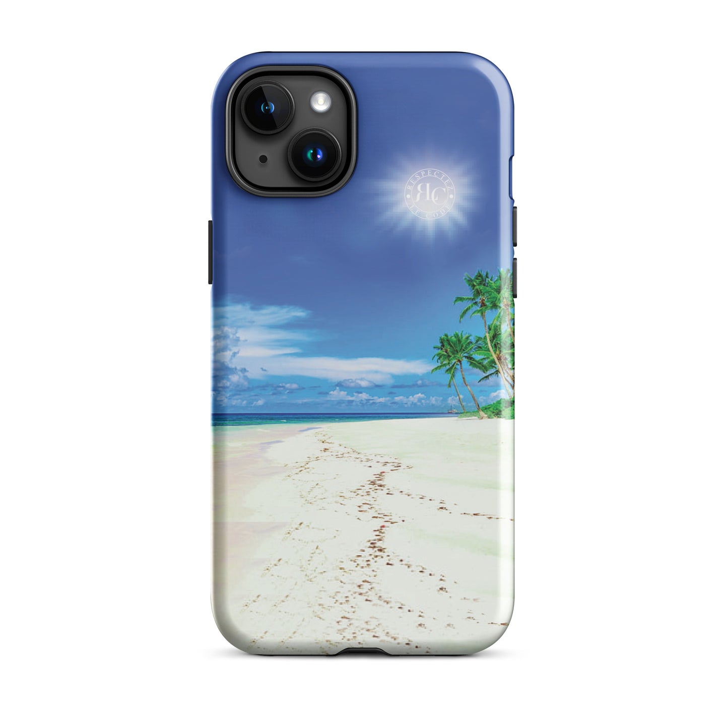 Seaside Serenity Tough Case for iPhone® - Respectez Le Code