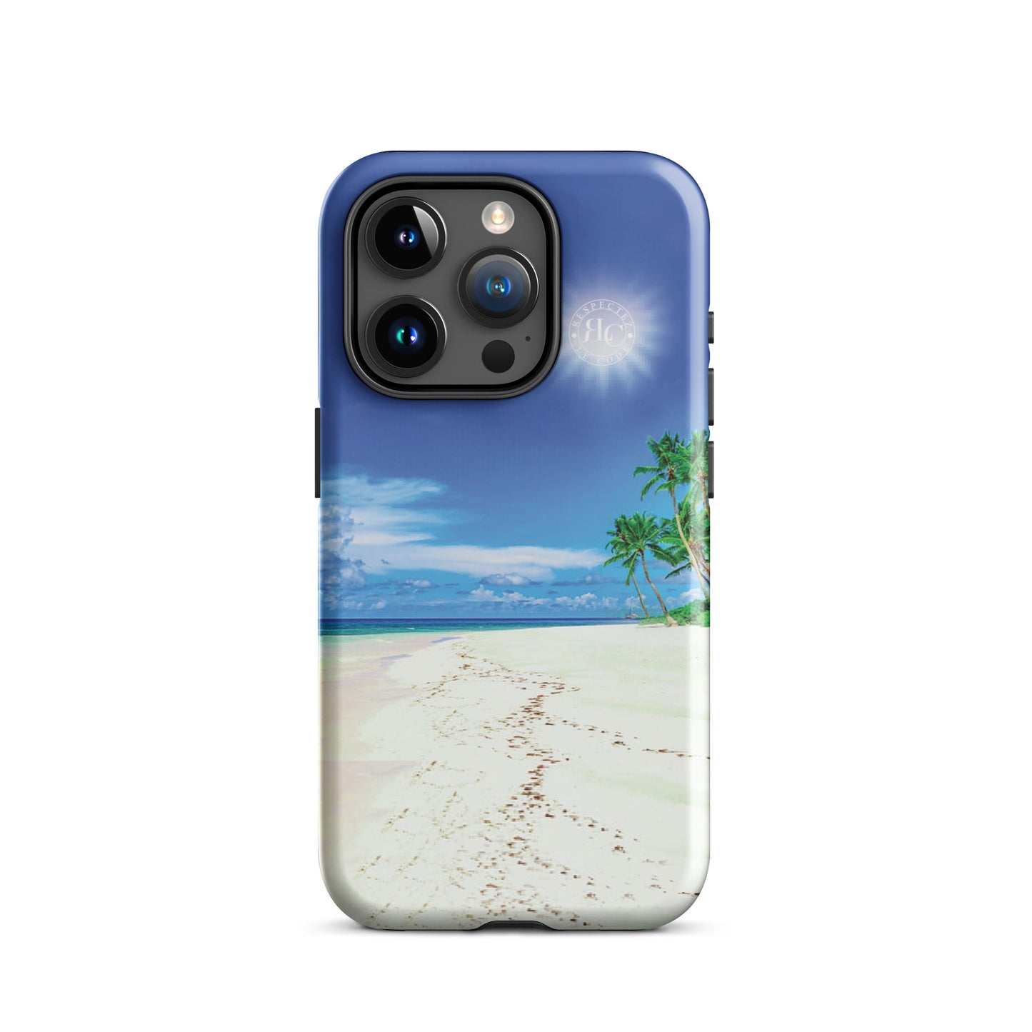 Seaside Serenity Tough Case for iPhone® - Respectez Le Code