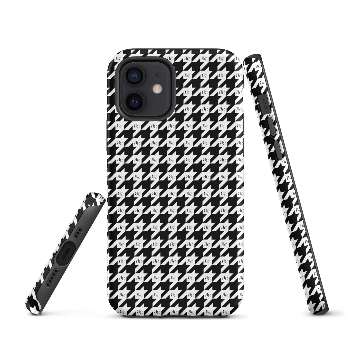 RLC Logo Houndstooth Print Tough Case for iPhone®