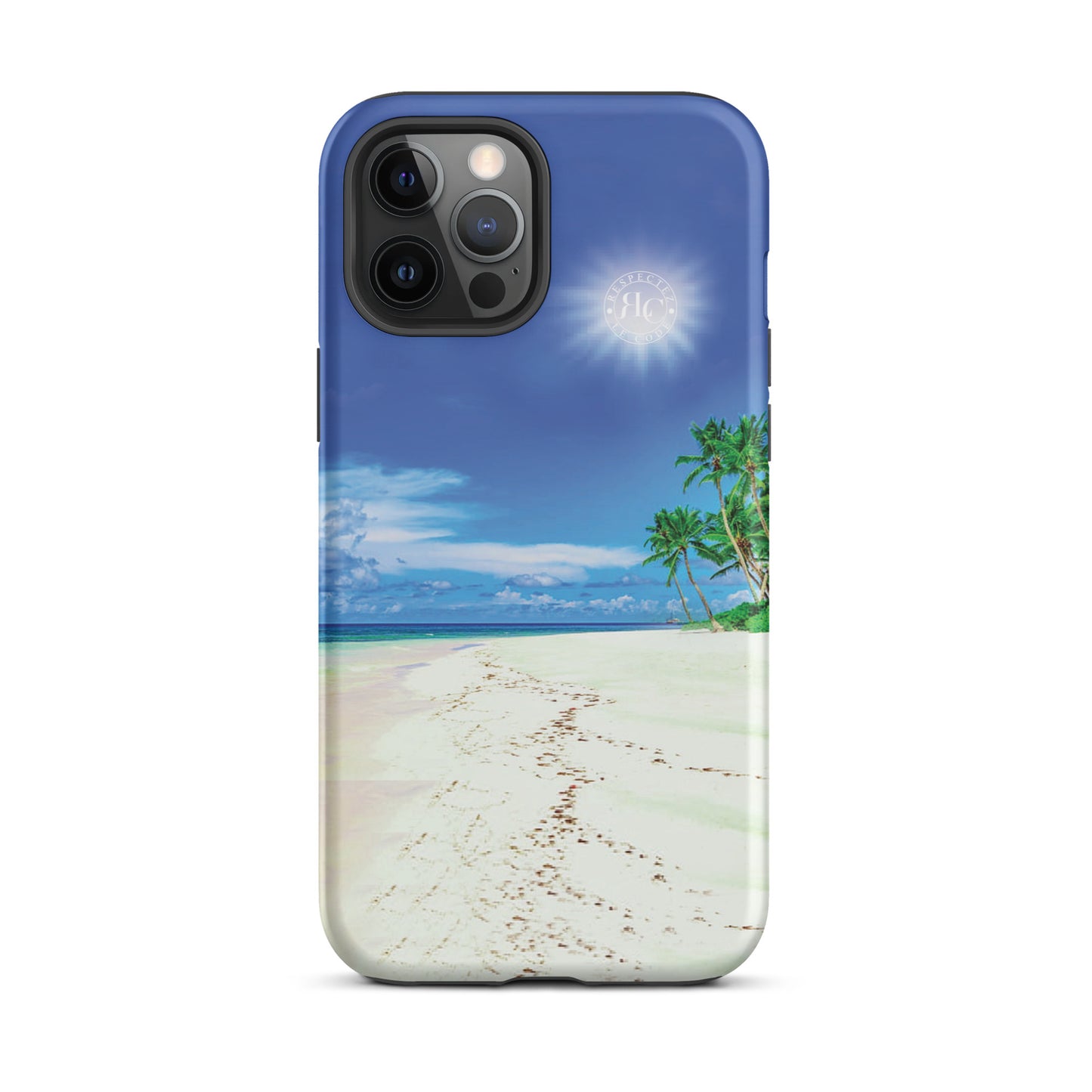 Seaside Serenity Tough Case for iPhone® - Respectez Le Code