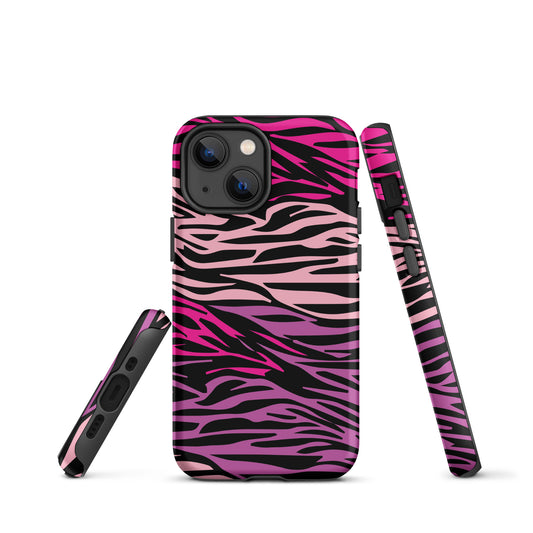 Le Tigre Violet Tough Case for iPhone® - Respectez Le Code
