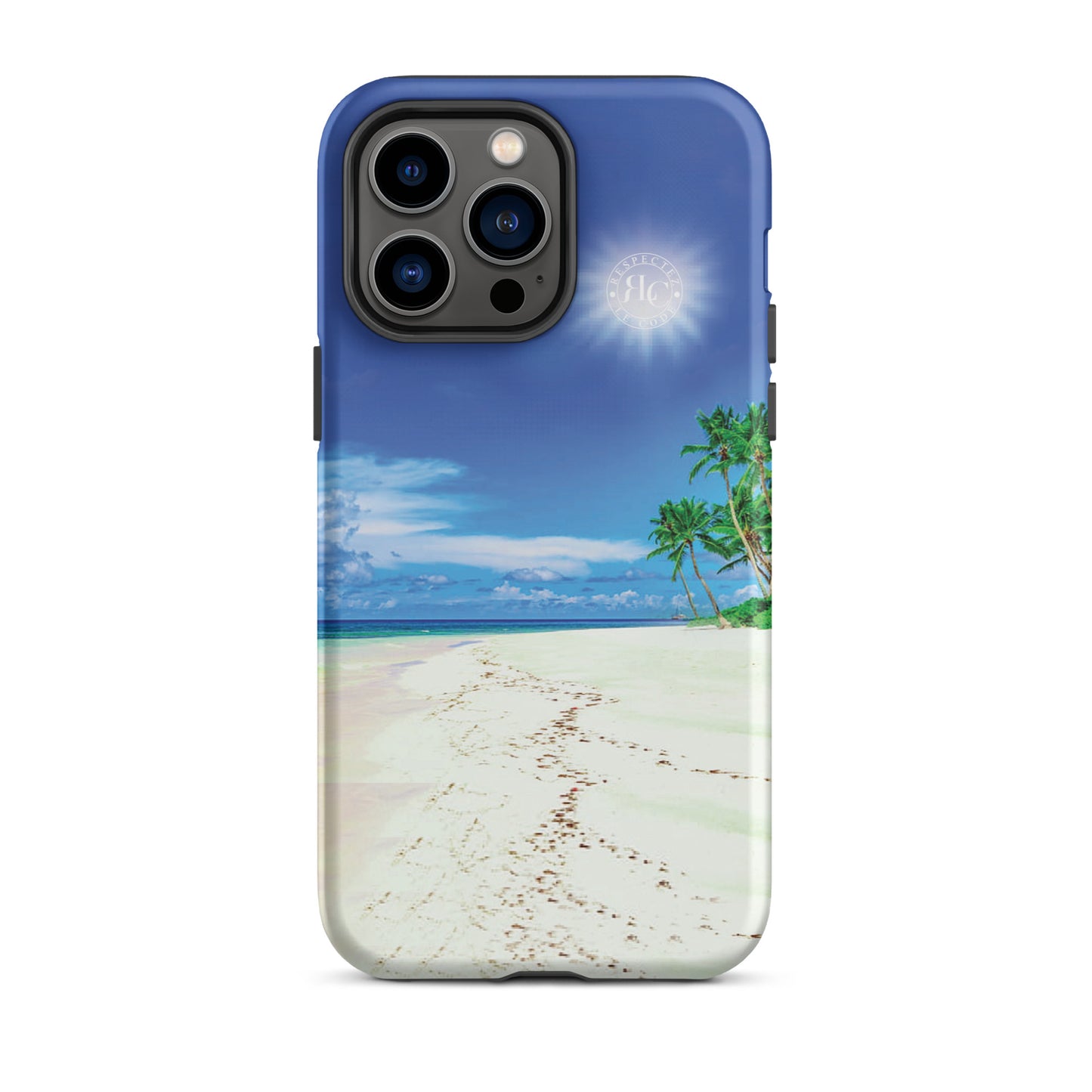 Seaside Serenity Tough Case for iPhone® - Respectez Le Code