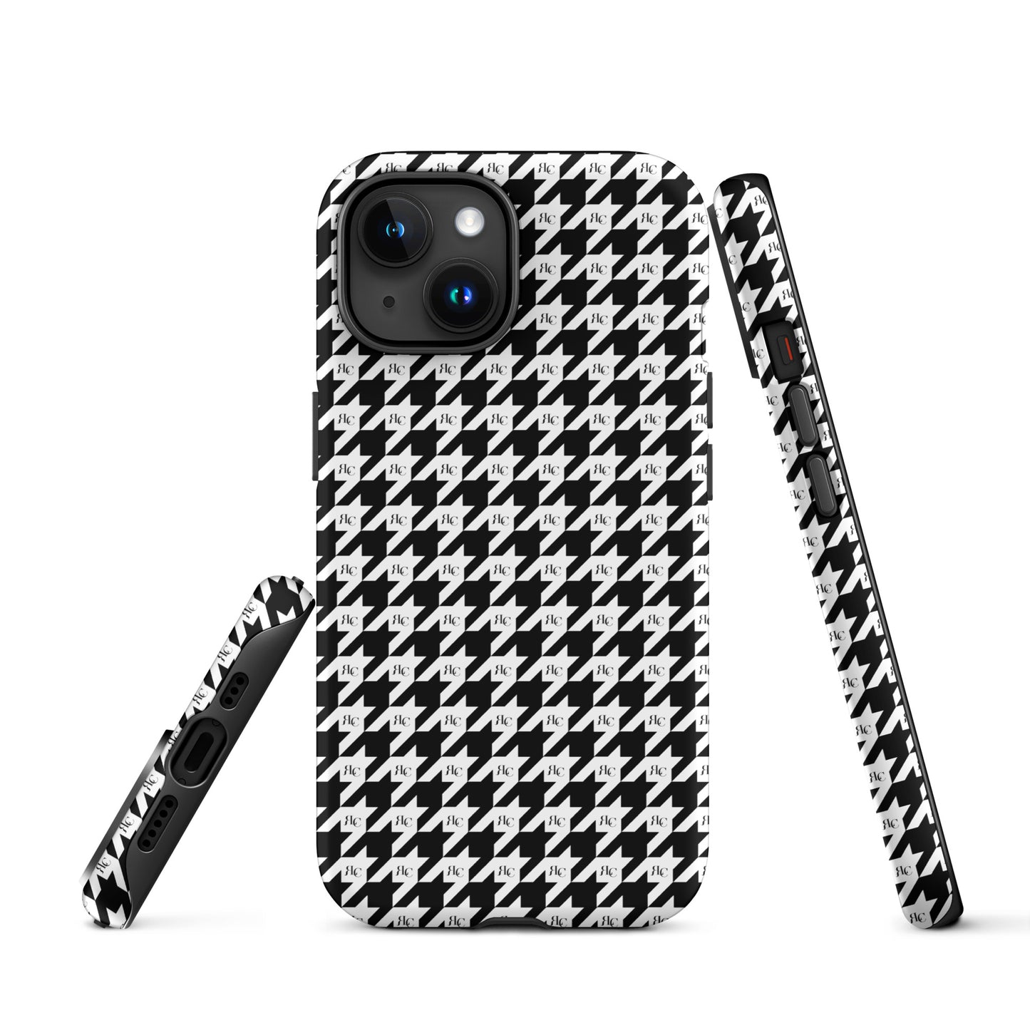 RLC Logo Houndstooth Print Tough Case for iPhone®