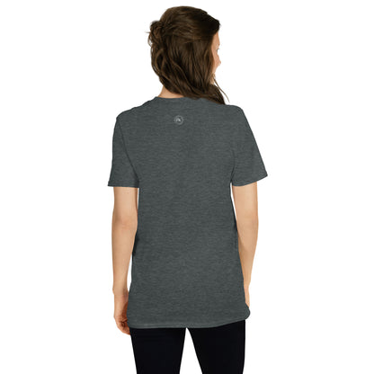 Passport Stamps Collector Short-Sleeve Unisex T-Shirt - Respectez Le Code