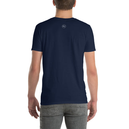 Passport Stamps Collector Short-Sleeve Unisex T-Shirt - Respectez Le Code