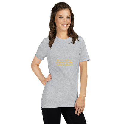 Passport Stamps Collector Short-Sleeve Unisex T-Shirt - Respectez Le Code