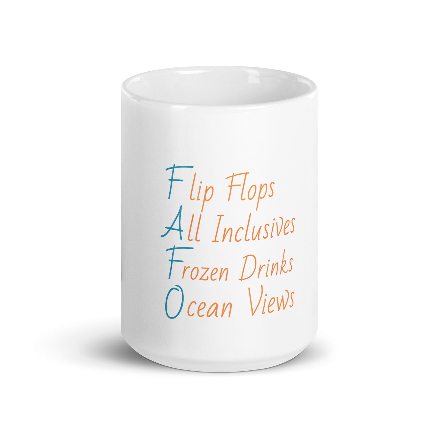 FAFO Vacation Vibes Glossy Mug