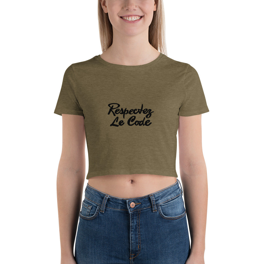 RLC Signature Women’s Crop Tee - Respectez Le Code