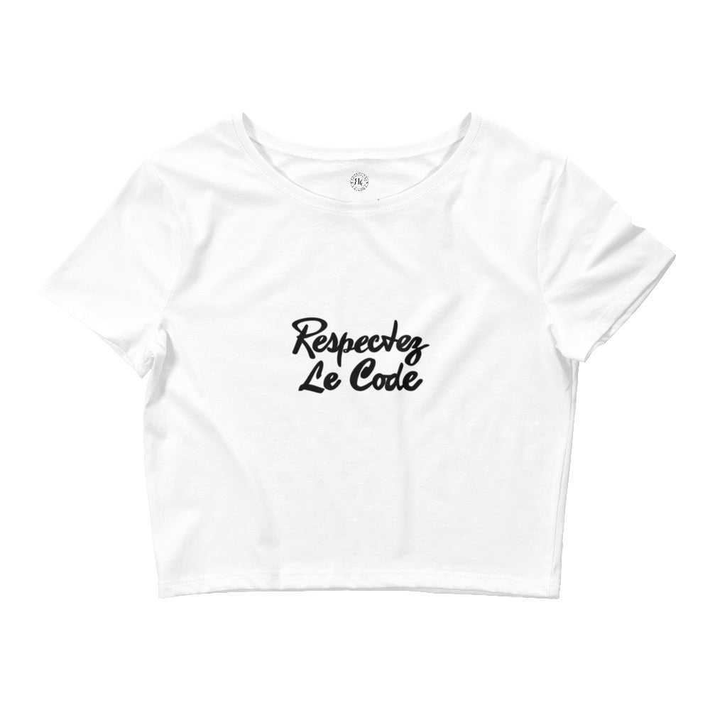 RLC Signature Women’s Crop Tee - Respectez Le Code