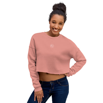 RLC Logo Soft Fleece Crop Sweatshirt - Respectez Le Code